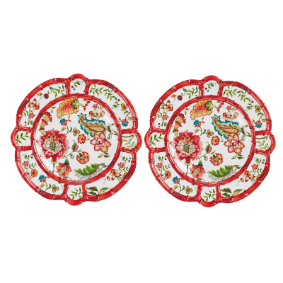 Bellus Melamin 28Cm 2Li Tabak Seti