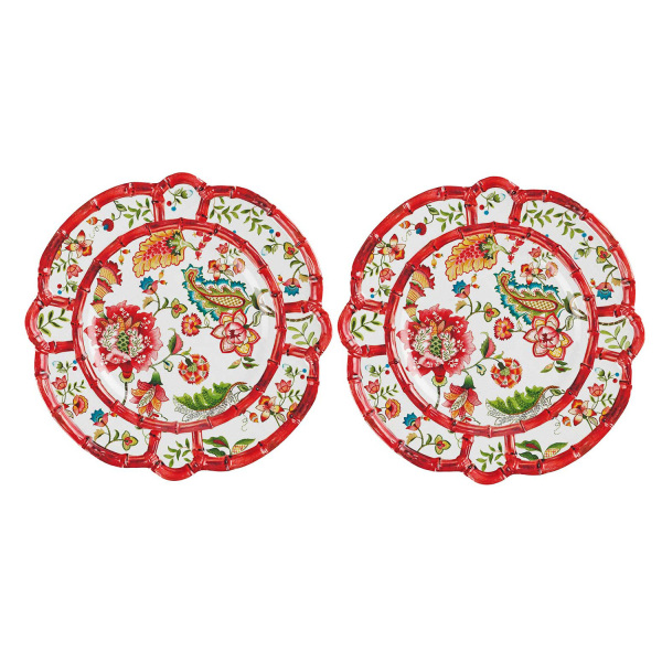 Bellus Melamin 28Cm 2Li Tabak Seti - 1