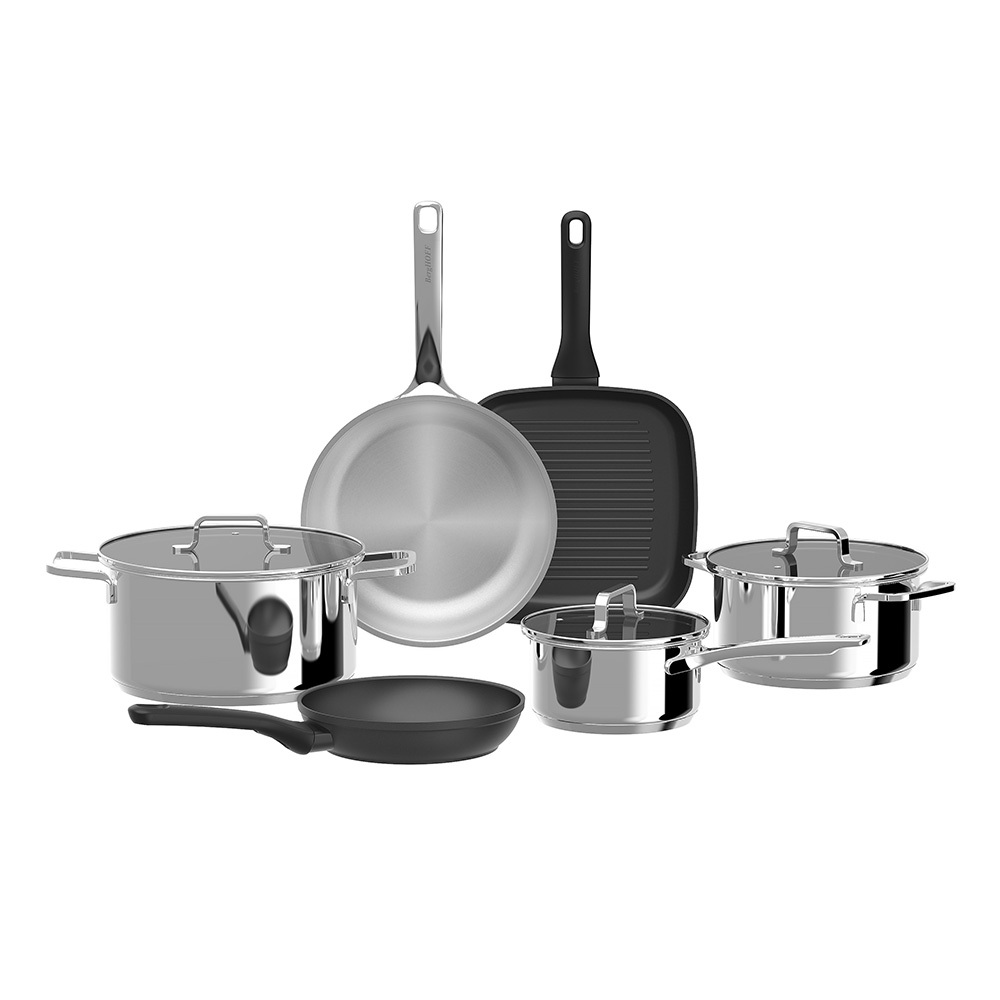 BergHOFF DINA Helix 9 parçalı Tencere Seti - 1