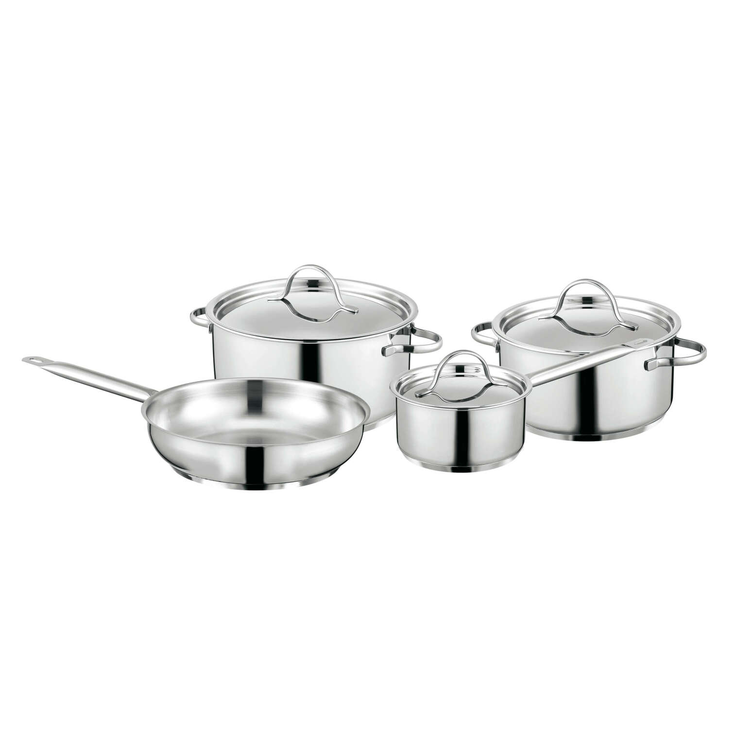 Berghoff Essentials 7 Parça 18/10 Paslanmaz Çelik Tencere Seti - 1