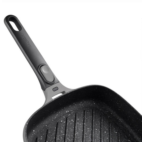 Berghoff Gem Çıkarılabilir Saplı Stay Cool Izgara Kare Tava Gri 24 Cm - 2