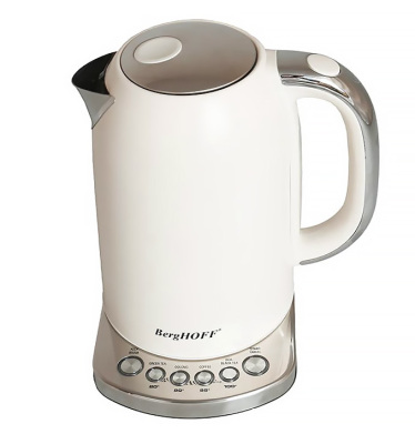 BergHOFF GEM CONCEPT 1.7 Litre Vanilya Krem Rengi Retro Su Isıtıcı - 4
