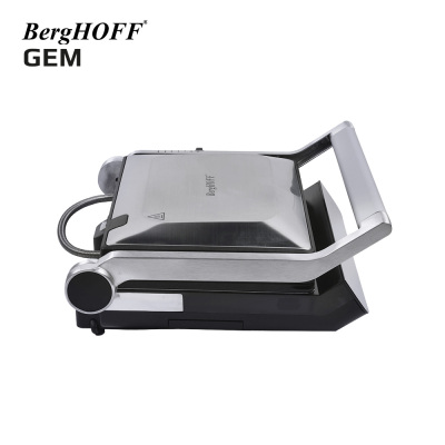 BergHOFF GEM TITAN Gümüş Gri Çelik Izgara ve Tost Makinesi - 5