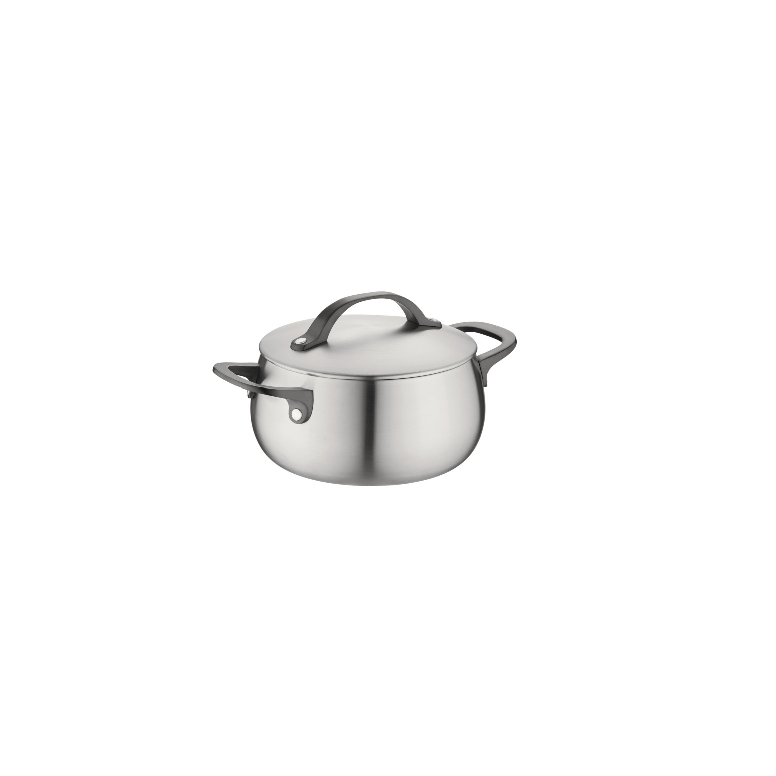 Berghoff Home Belly Kapaklı Güveç Tenceresi 18cm Füme Siyah - 1