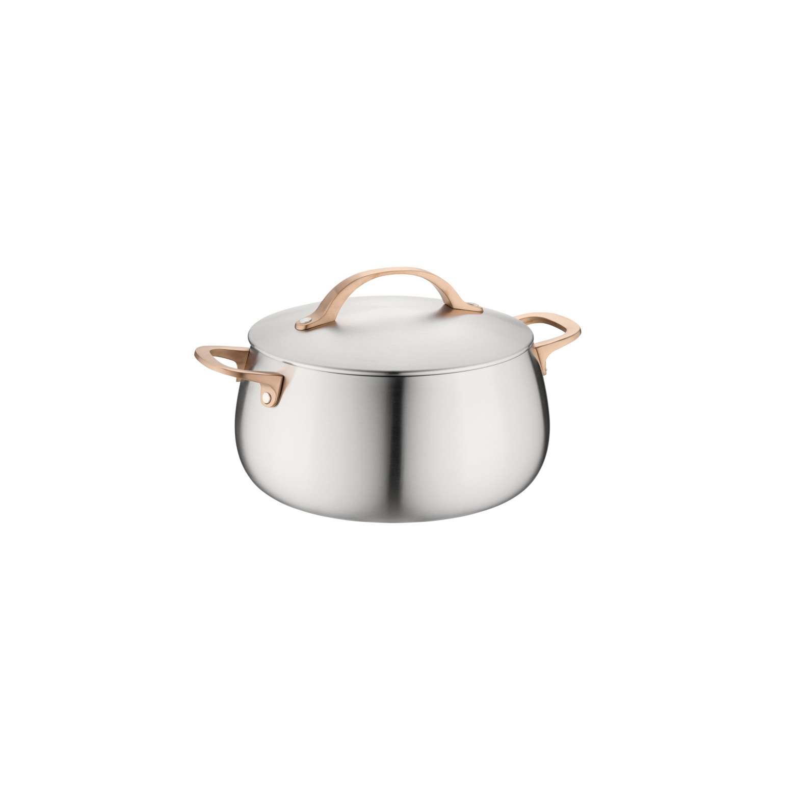 Berghoff Home Belly Kapaklı Tencere 24cm Warm pembe - 1