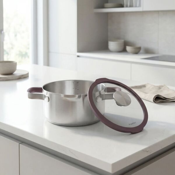 Berghoff Home Elements Kapaklı Güveç Tenceresi 18cm Peppercorn - 2