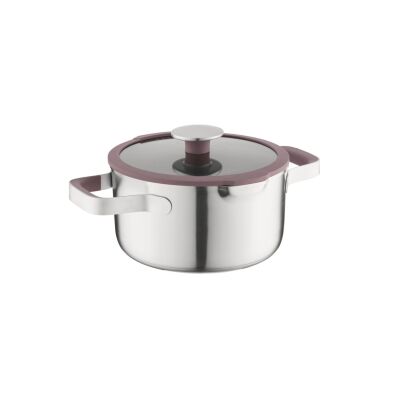Berghoff Home Elements Kapaklı Güveç Tenceresi 20cm Peppercorn