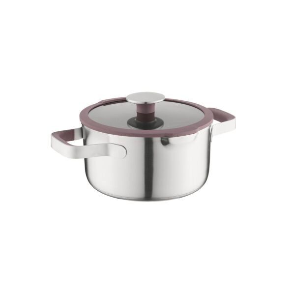 Berghoff Home Elements Kapaklı Güveç Tenceresi 20cm Peppercorn - 1