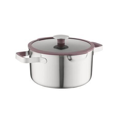 Berghoff Home Elements Kapaklı Güveç Tenceresi 24cm Peppercorn