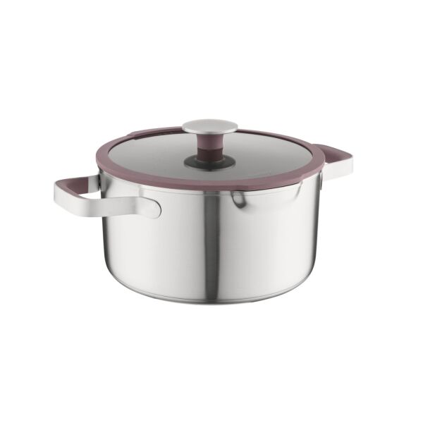Berghoff Home Elements Kapaklı Güveç Tenceresi 24cm Peppercorn - 1