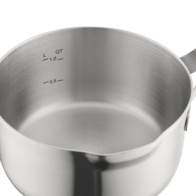 Berghoff Home Elements Kapaklı Tencere 16cm Peppercorn - 3