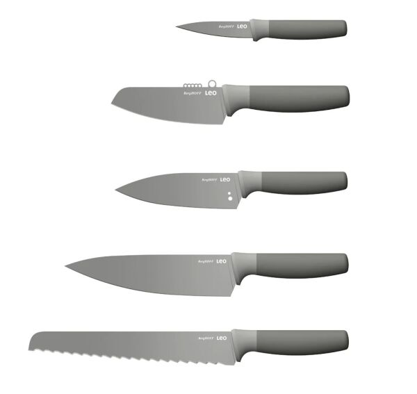 BergHOFF Leo Balance 6lı Blok Bıçak Set - 2