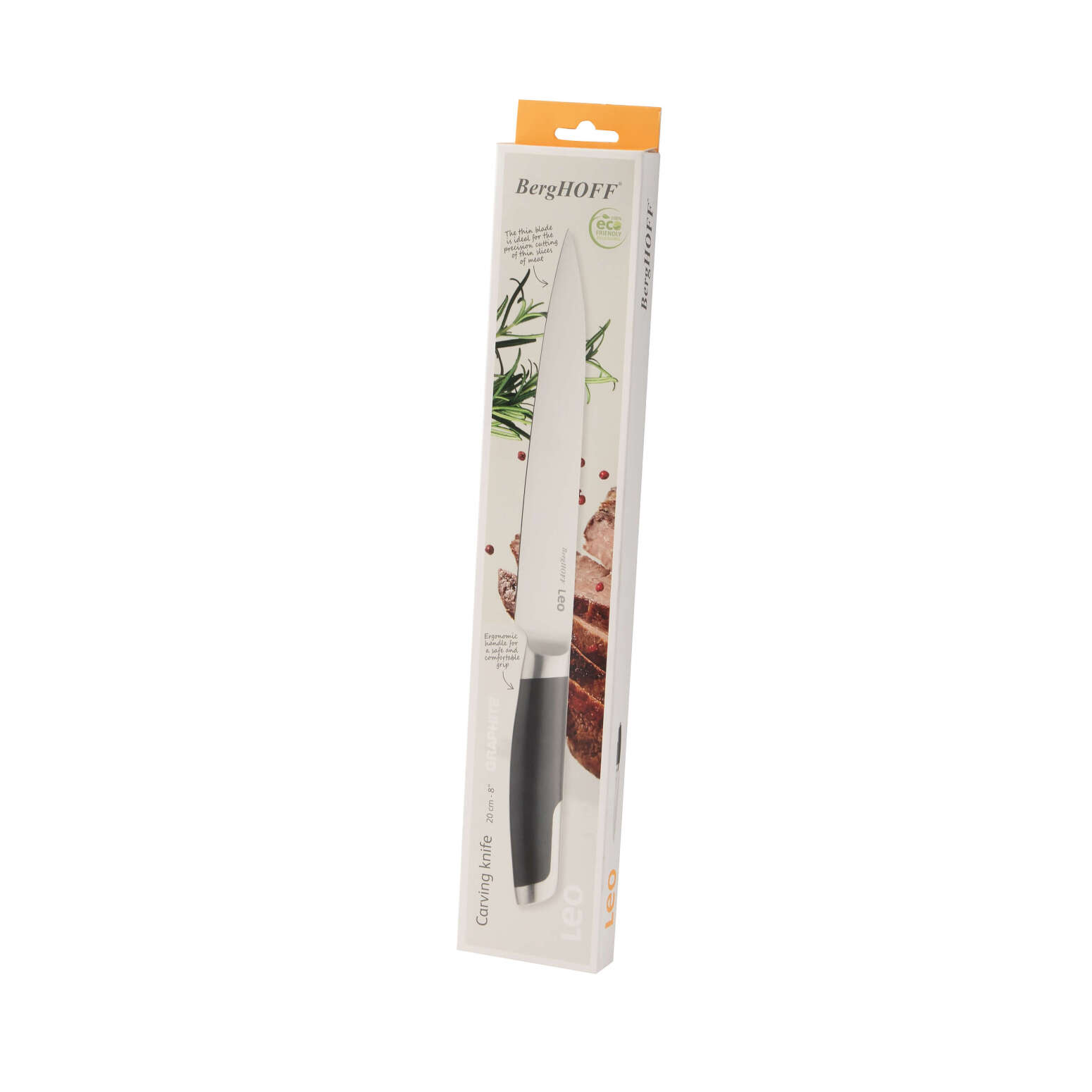 Berghoff Leo 18/10 Paslanmaz Çelik Et Bıçağı 20 cm - 3