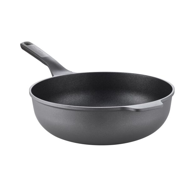 BergHOFF LEO STONE Yapışmaz Alüminyum Döküm Wok Tava 30 cm - 3