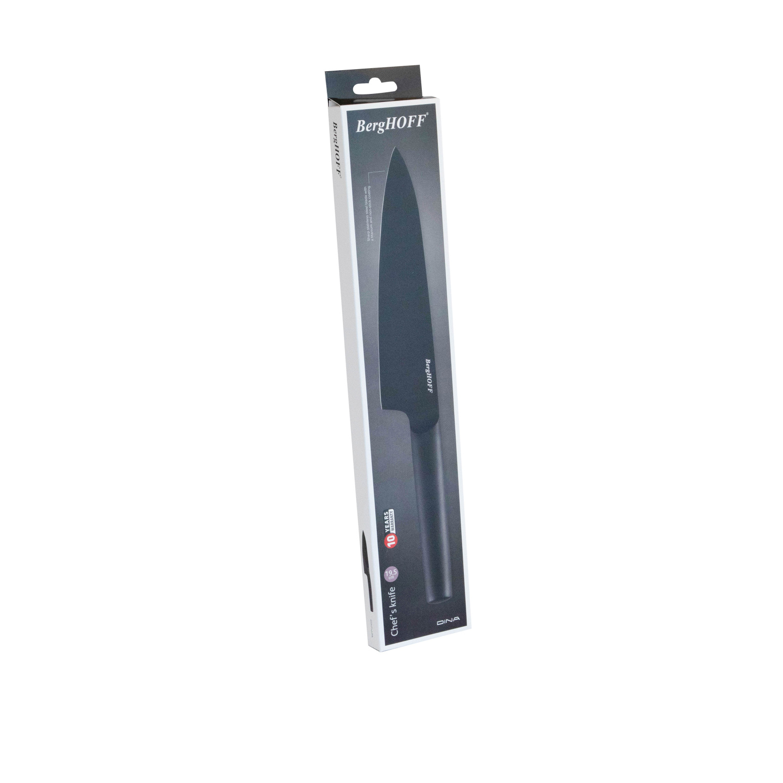 BerhgHOFF Dina Boron Paslanmaz Çelik Şef Bıçağı 19,6cm - 2