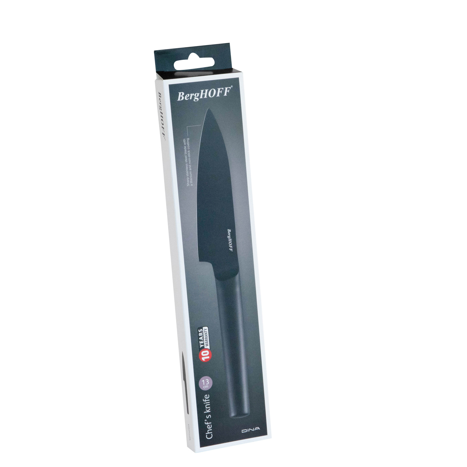 BerhgHOFF Dina Boron Paslanmaz Çelik Şef Bıçağı 13cm - 2