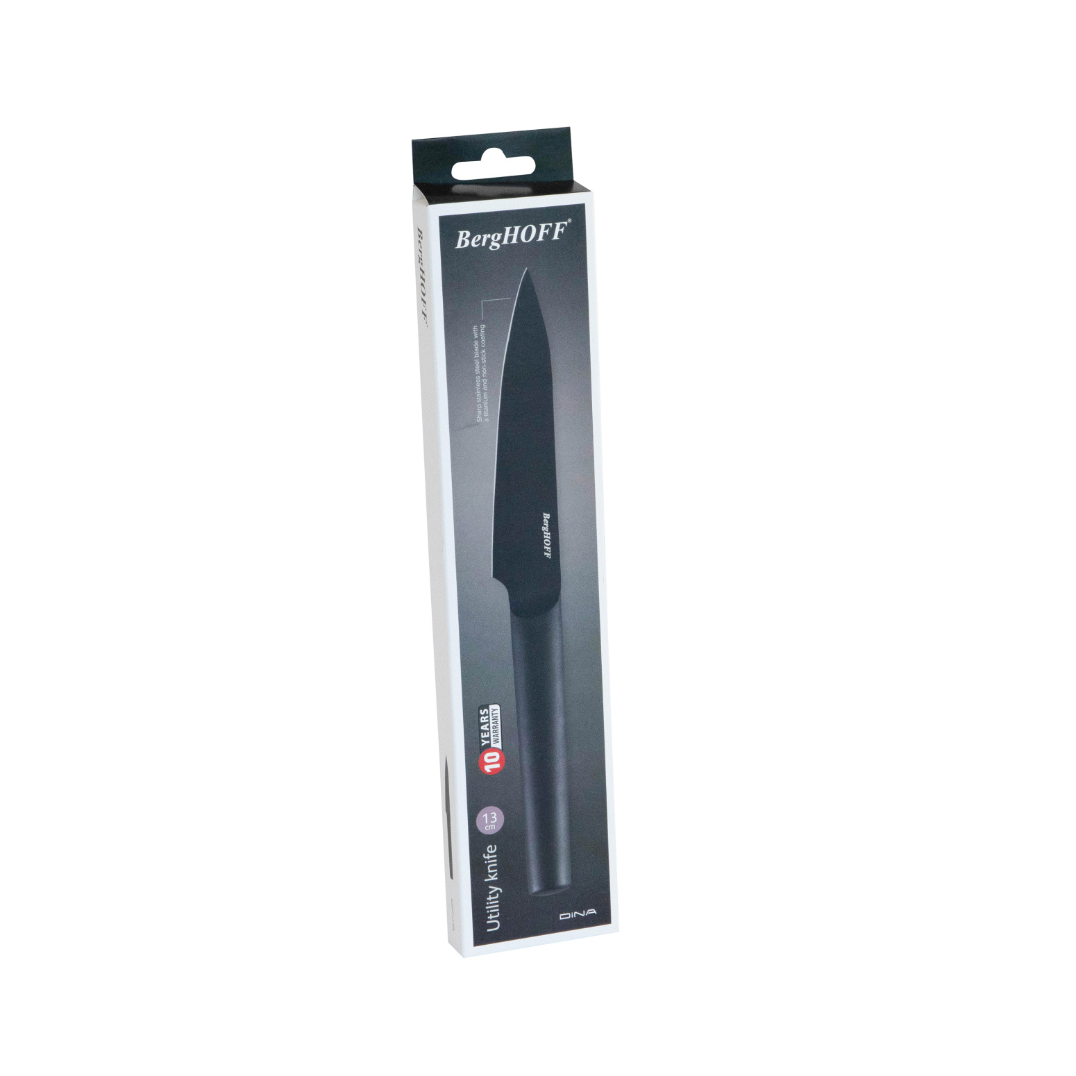 BerhgHOFF Dina Boron Paslanmaz Çelik Çok Amaçlı Bıçak 13cm - 2