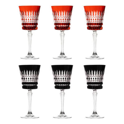 Duology Colour 6'lı Kadeh Seti 300 ml