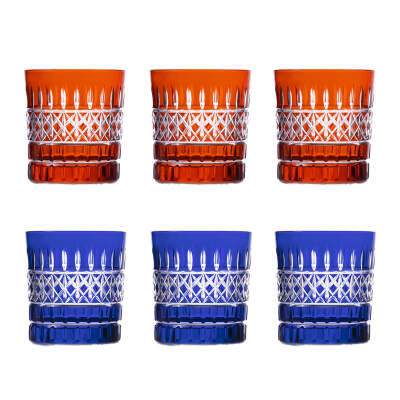 Duology Colour 6'lı Meşrubat Bardağı Seti 360 ml