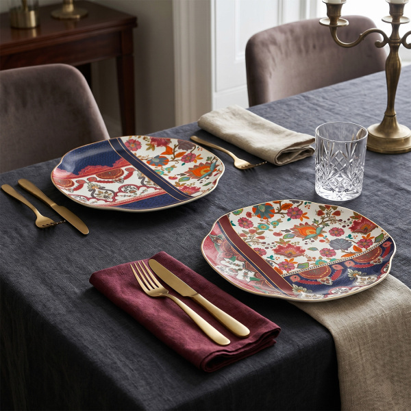Etro Bone 20 cm 2Li Tabak Seti (1)