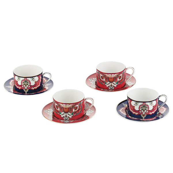 Etro Bone 4Lu Çay Fincani Seti 180 ml