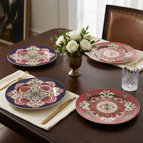 Etro Bone 4’lü Servis Tabağı Seti 27 cm - 2