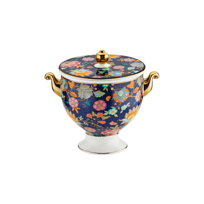 Etro Bone Kulplu Kavanoz 13 cm