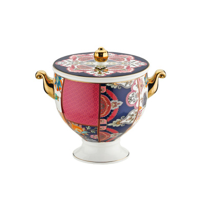 Etro Bone Kulplu Kavanoz 15 cm