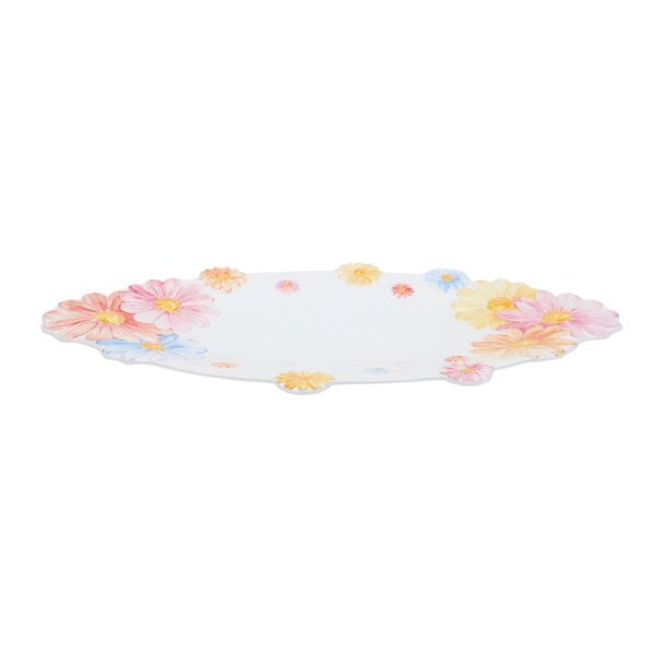 Florista Melamin Oval Servis Tepsisi 54cm - 2
