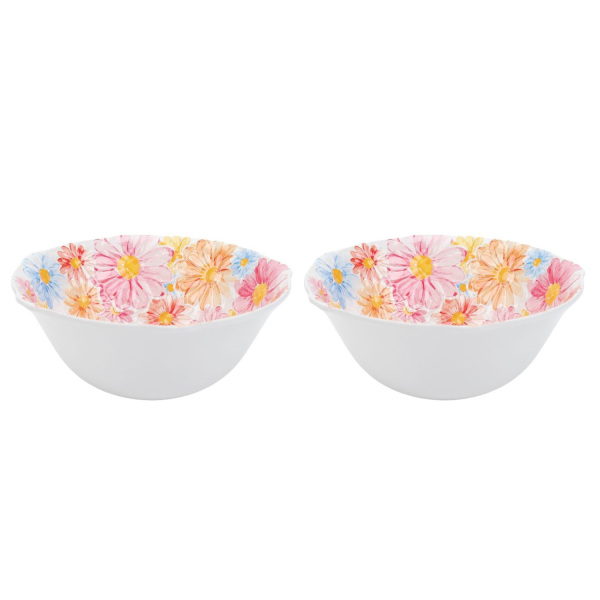 Florista Melamin Salata Kase Seti 18cm (2'li) - 1