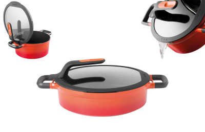 Gem Stay Cool Pilav Tenceresi Turuncu 28 Cm (1)