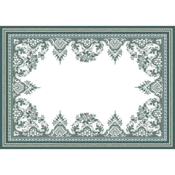 Gien Depareillees Vert 2'li Amerikan Servis Seti 36X51 cm - 1