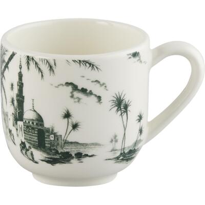 Gien Depareillees Vert 2'li Espresso Fincan ve Tabağı Seti 80 ml - 3