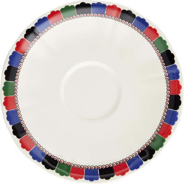 Gien France Chance Folle 2'li Espresso Fincan ve Tabağı Seti 85 ml - 4