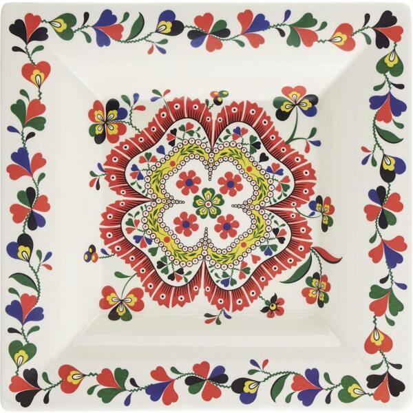 Gien France Chance Folle XL Kare Şekerlik 22 cm - 1