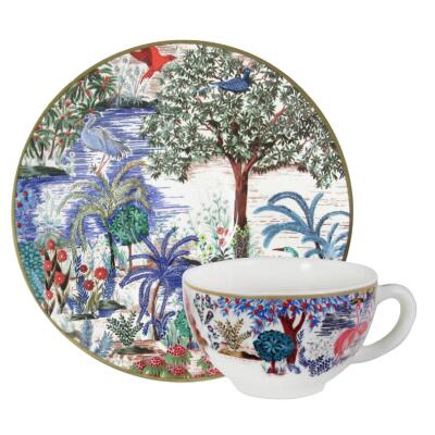 Gien Jardin du Palais 2’li Çay Fincan ve Tabak Seti 160 ml (1)