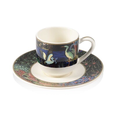 Gien Jardin du Palais 2'li Espresso Fincan ve Tabağı Seti 80 ml - 3