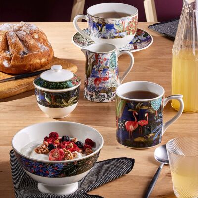 Gien Jardin du Palais 2'li Kahvaltı Fincan ve Tabağı Seti 260 ml - 3
