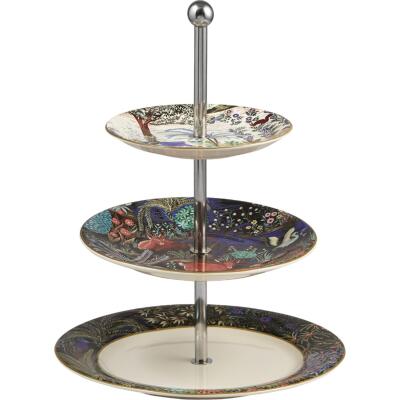 Gien Jardin du Palais 3 Katlı Pasta Standı 30 cm