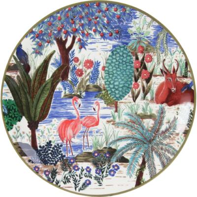 Gien Jardin du Palais 4'lü Karışık Kanape Tabağı Seti 17 cm - 3