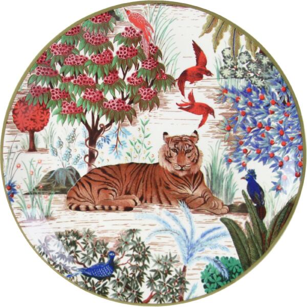 Gien Jardin du Palais 4'lü Karışık Kanape Tabağı Seti 17 cm - 5