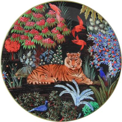 Gien Jardin du Palais 4'lü Karışık Tatlı Tabağı Seti 22 cm (1)