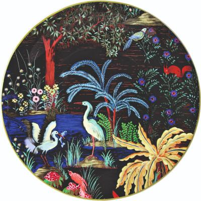 Gien Jardin du Palais 4'lü Karışık Tatlı Tabağı Seti 22 cm - 3