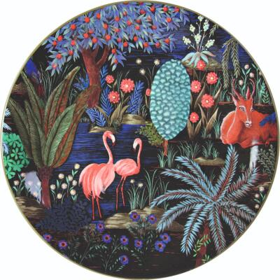 Gien Jardin du Palais 4'lü Karışık Tatlı Tabağı Seti 22 cm - 4