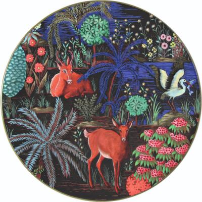 Gien Jardin du Palais 4'lü Karışık Tatlı Tabağı Seti 22 cm - 5