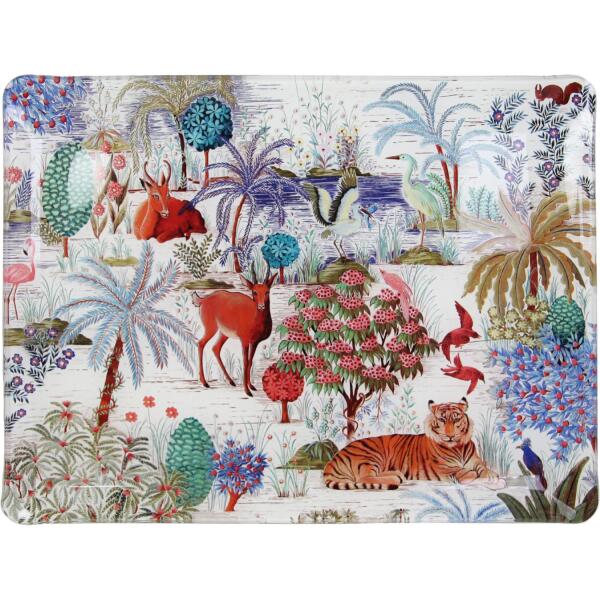 Gien Jardin du Palais Küçük Akrilik Servis Tepsisi 37 cm - 1