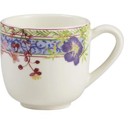 Gien Millefleurs 2'li Espresso Fincan ve Tabağı Seti 80 ml (1)