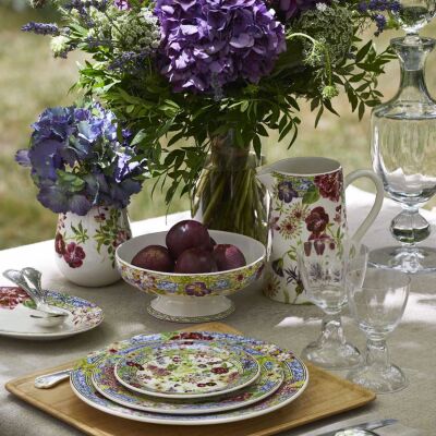 Gien Millefleurs 2'li Kahvaltı Fincan ve Tabağı Seti 260 ml - 5