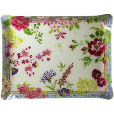 Gien Millefleurs Büyük Akrilik Servis Tepsisi 46 cm