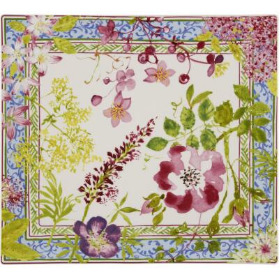 Gien Millefleurs Kare Tabak 30x27 cm